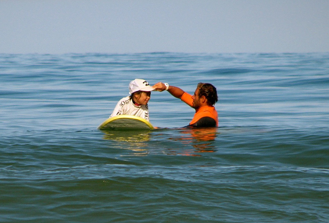 Cours de surf particulier à Lacanau